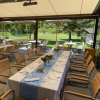 Gedeckter Tisch im Hotel Restaurant Erber in Ismaning