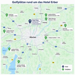 Golfclubs in der nähe von Hotel Erber
