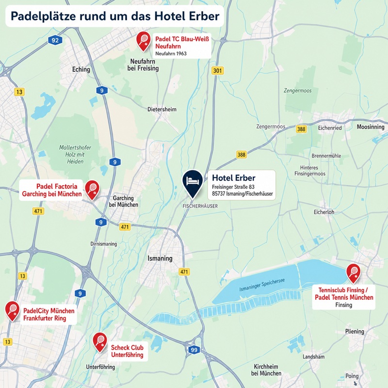 Hotel nahe Padel-Anlage München Hotel nahe Padel-Anlage München