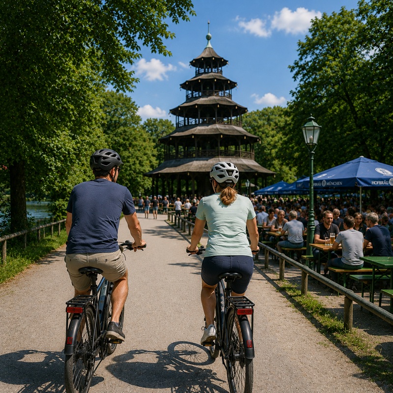 Freizeitradln in München mit dem E-Bike